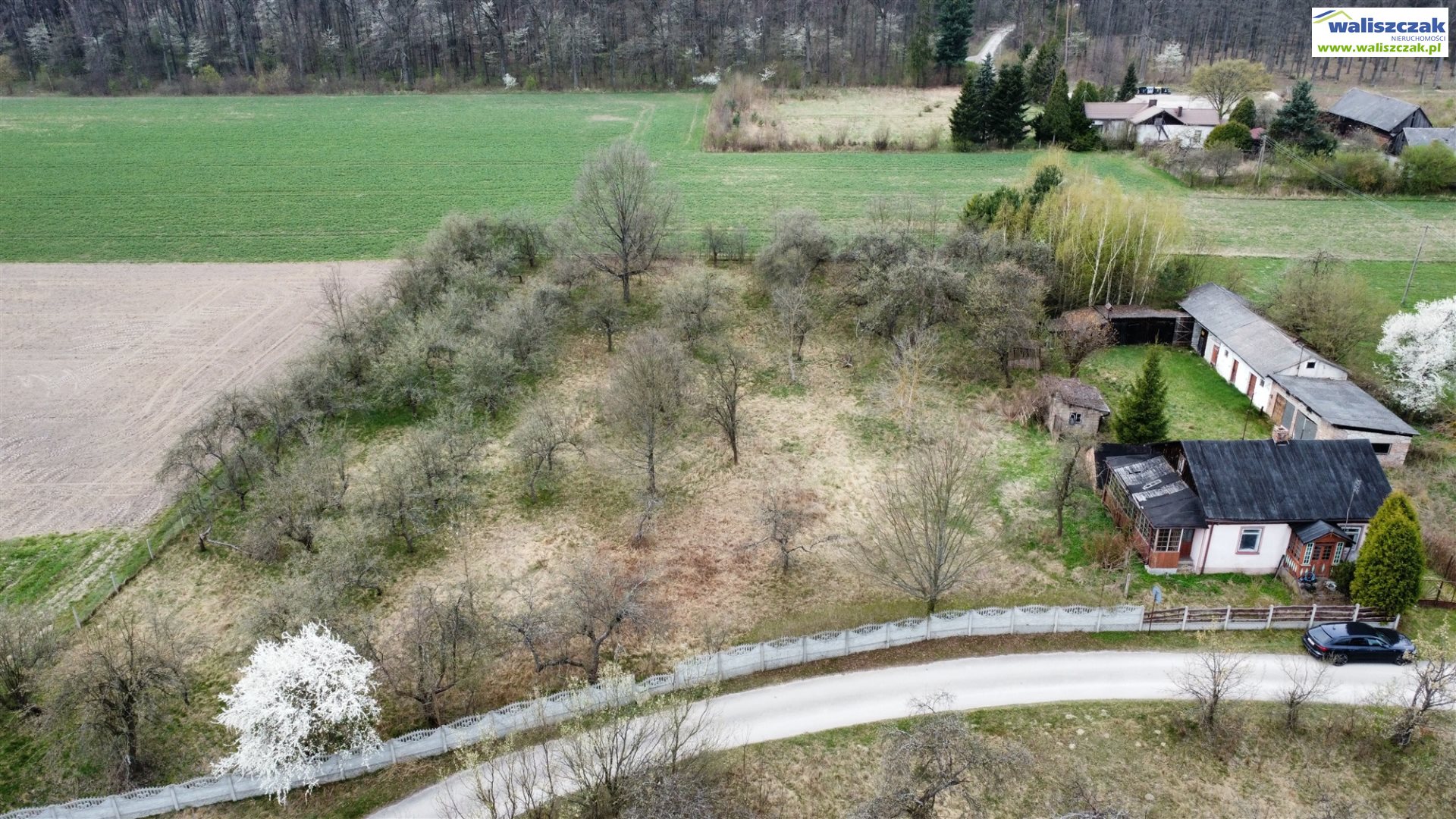 Działka budowlana i rekreacyjna 5 700 m², Honoratów