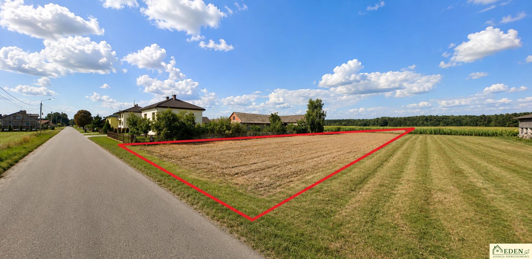 Działka budowlana i rolna 1,08 ha, Anonin
