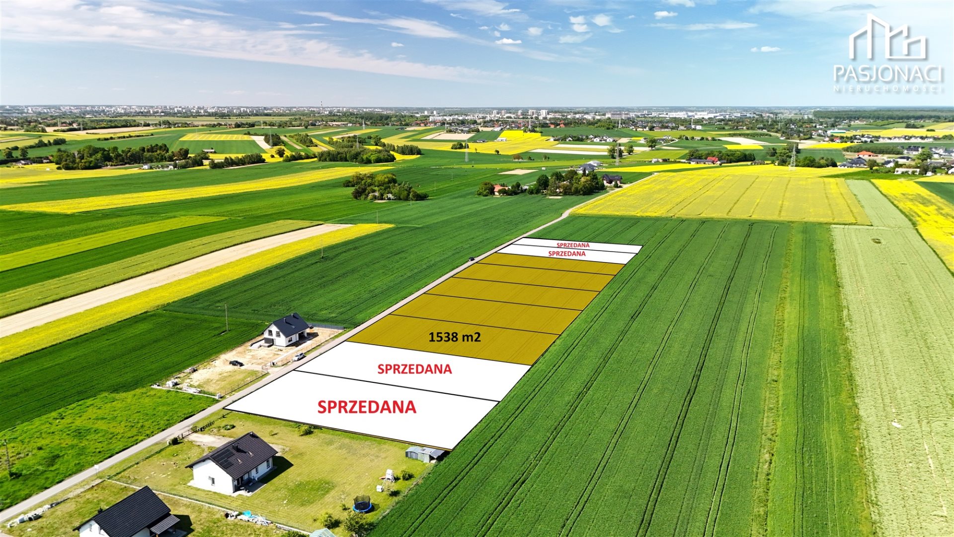 Działka budowlana - Wilczopole-Kolonia