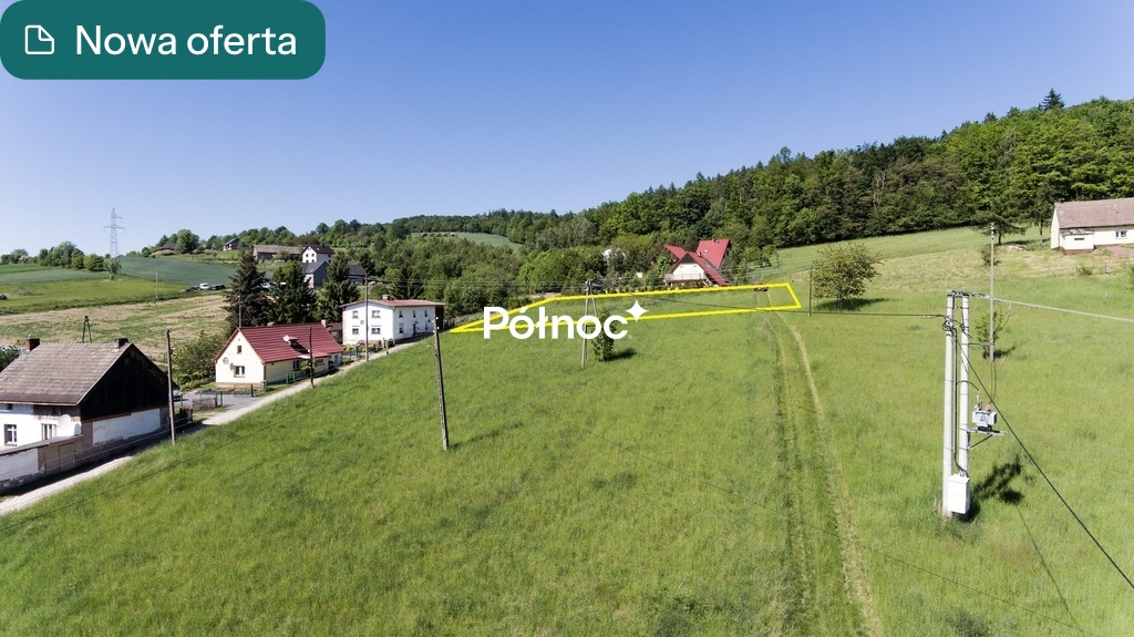 Działka budowlana 1 283 m², Czerwieńczyce