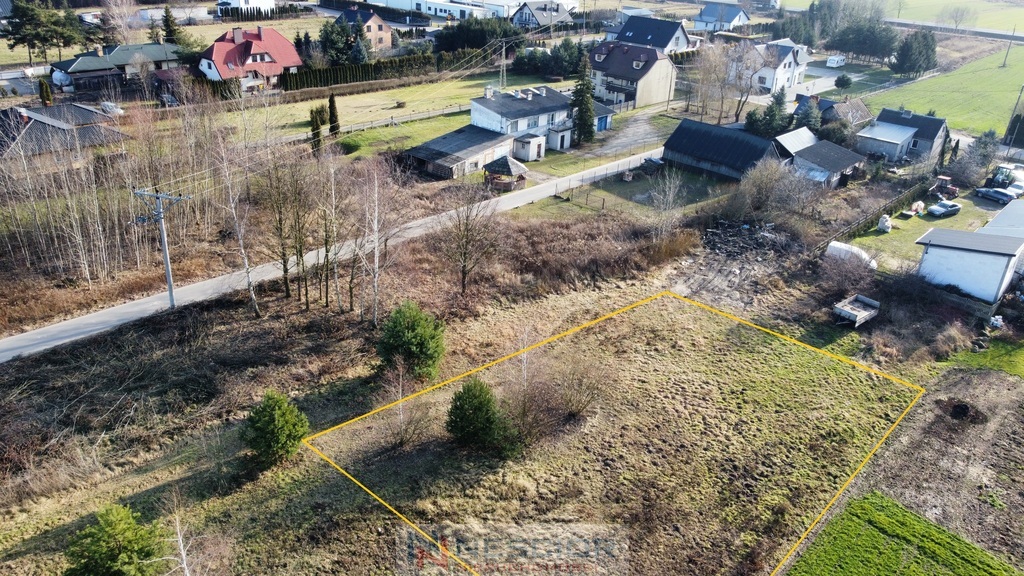 Działka budowlana 860 m2 - Grabianów