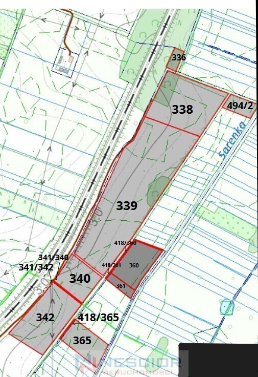 Działka rolna 8 600 m², Franopol