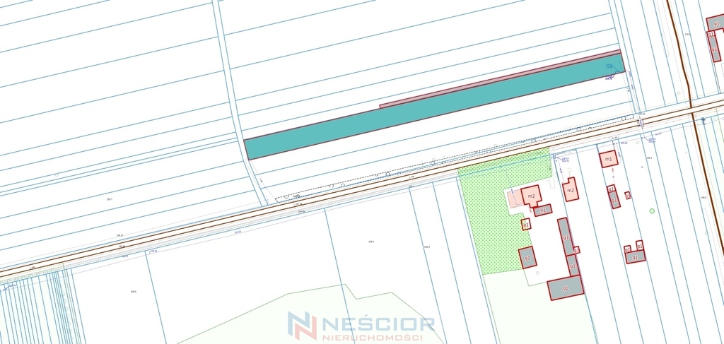 Działka rolna 3 300 m², Mała Wieś
