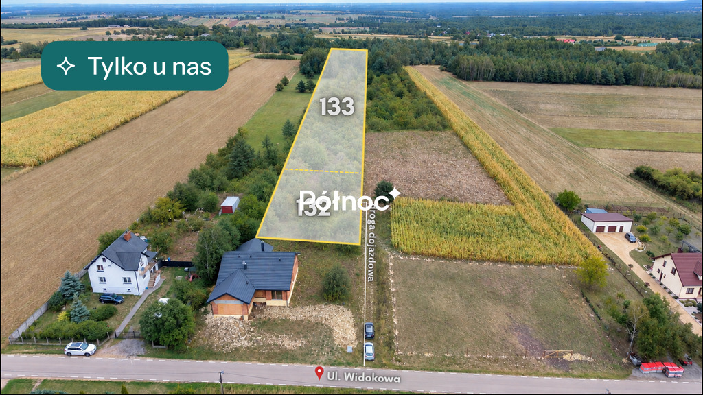 Działka budowlana 1,08 ha, Bukowno