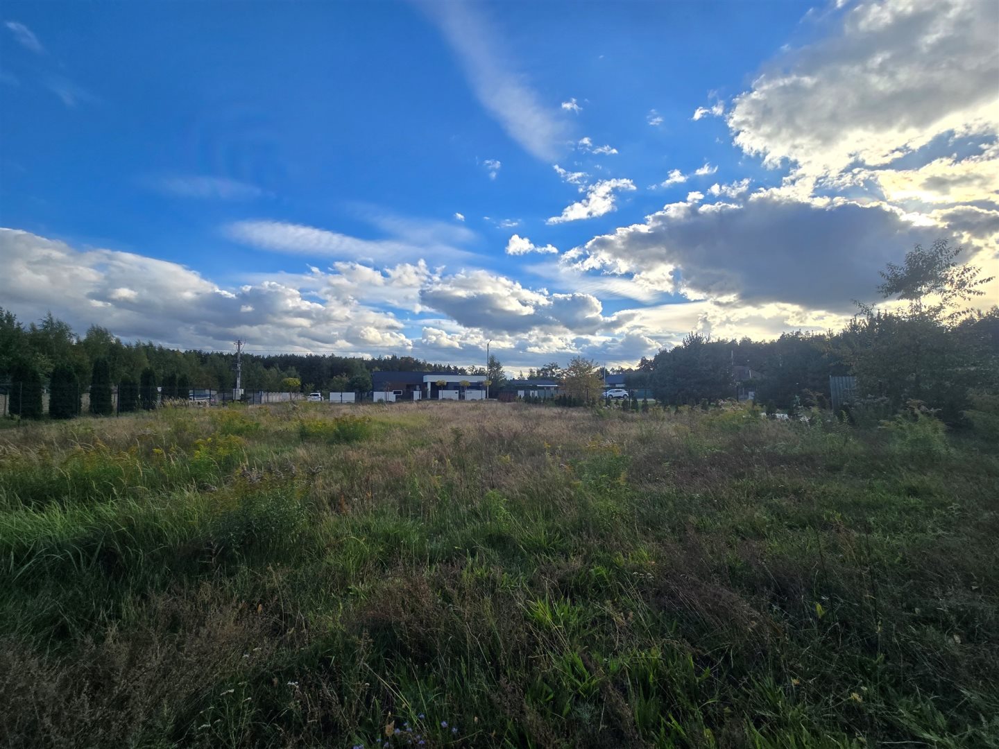 Działka budowlana 1 300 m², Paprotnia, Marżynek