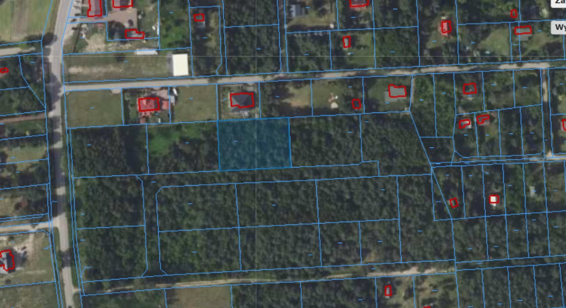 Działka budowlana 2 046 m², Błędowo