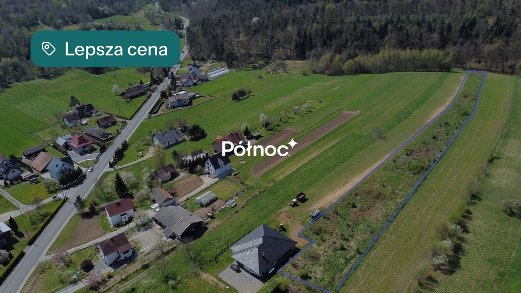 Działka budowlana 5 876 m², Bochnia