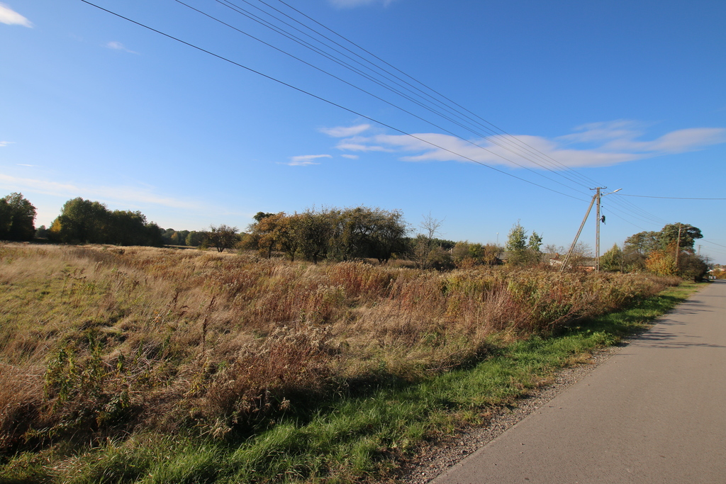 Działka budowlana 1 500 m², Kozioł