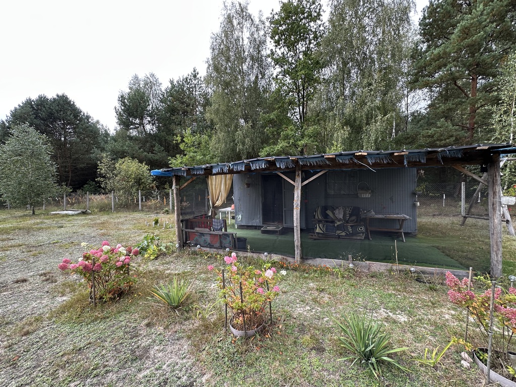 Działka 3400 m², las, zalew, ogrodzona