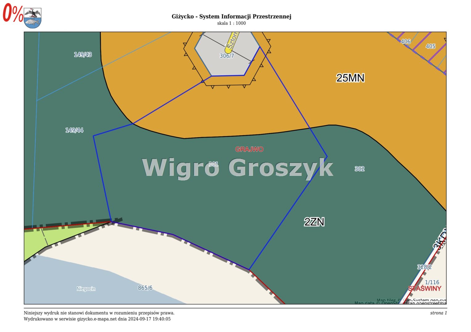 Działka Mazury Residence Airpark & Marina Giżycko