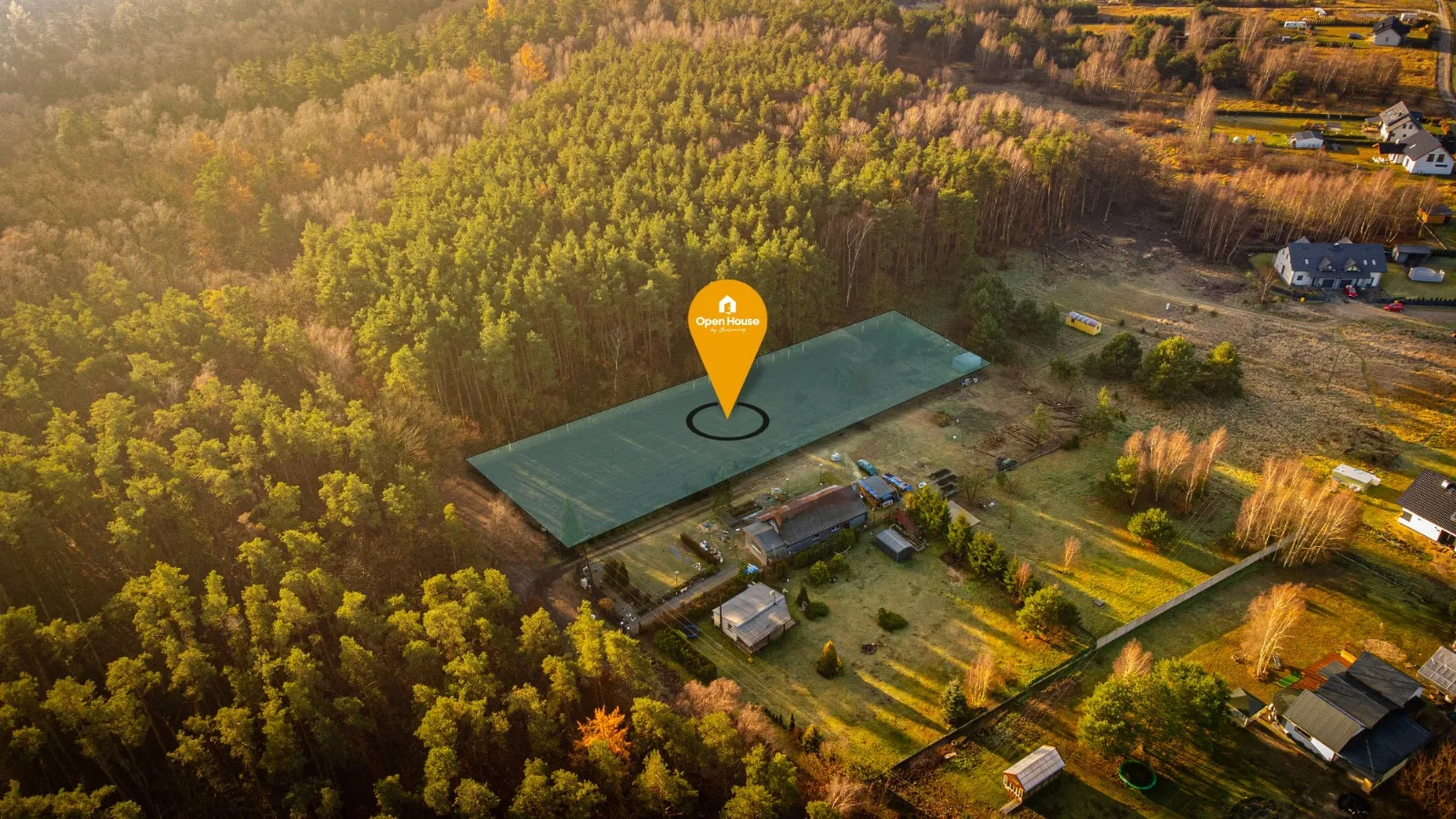Działka budowlana 3 002 m², Podańsko