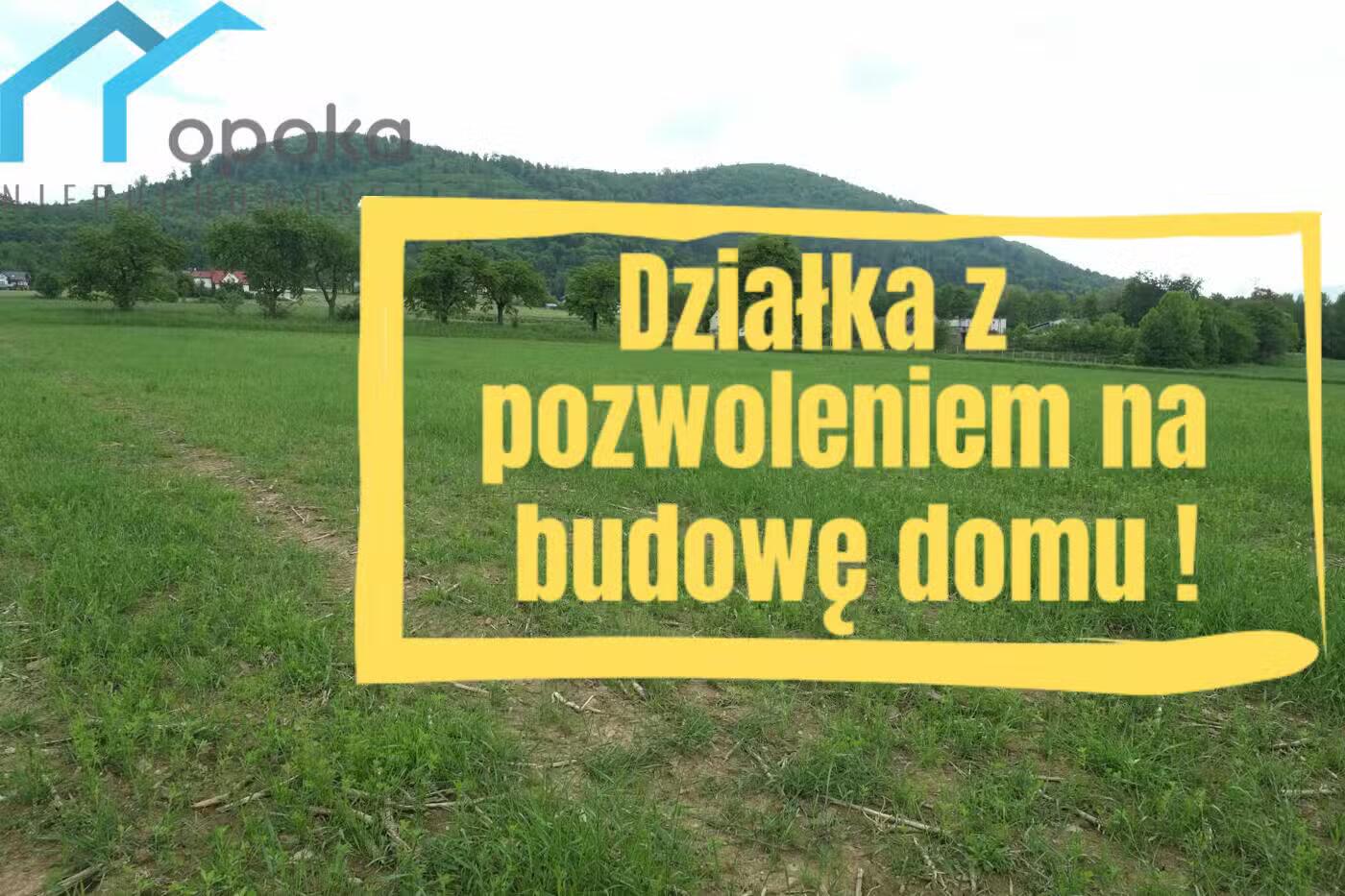 Działka z projektem domu w Ustroniu Lipowcu
