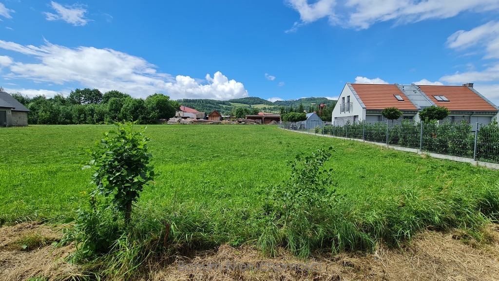 Działka budowlana 2 400 m², Budzów