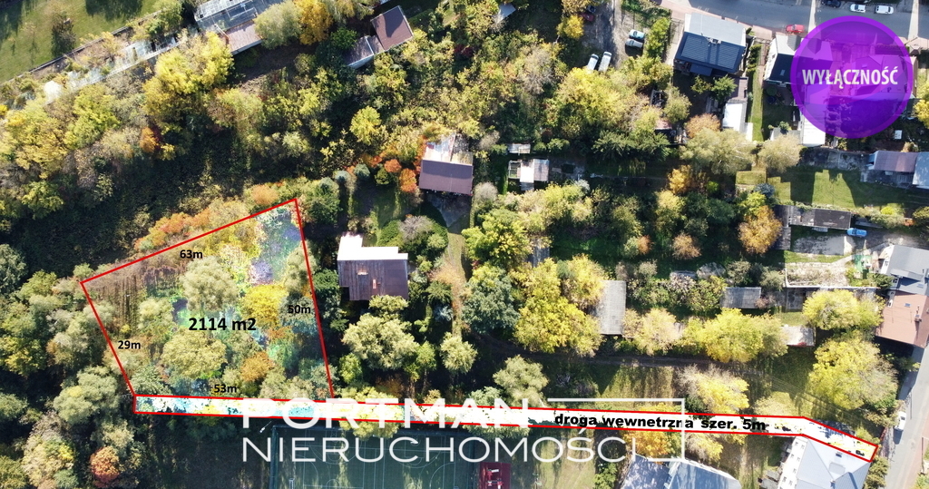 Działka budowlana 2 114 m², Karczew