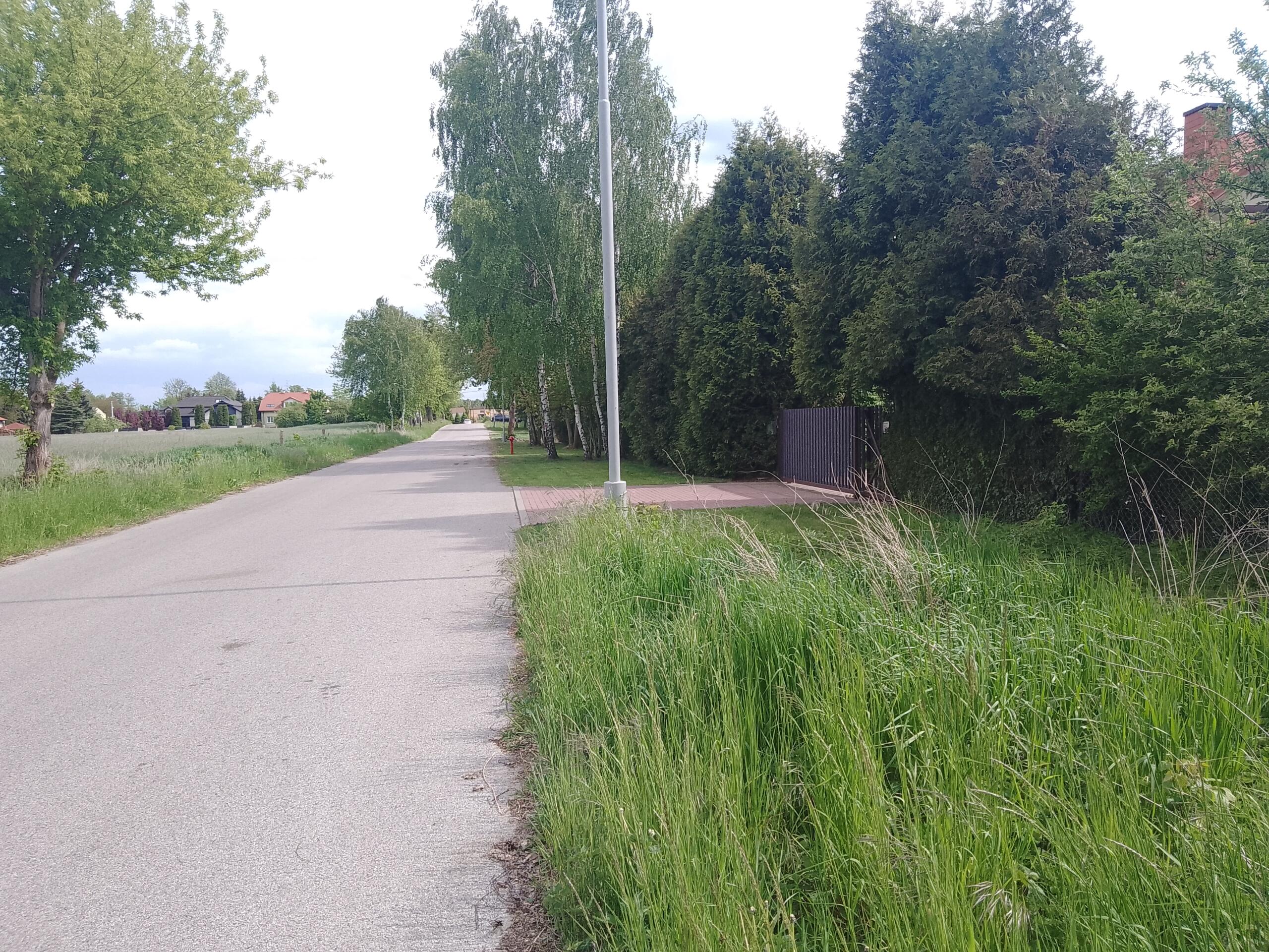 Działka budowlana 914 m², Niesułków-Kolonia