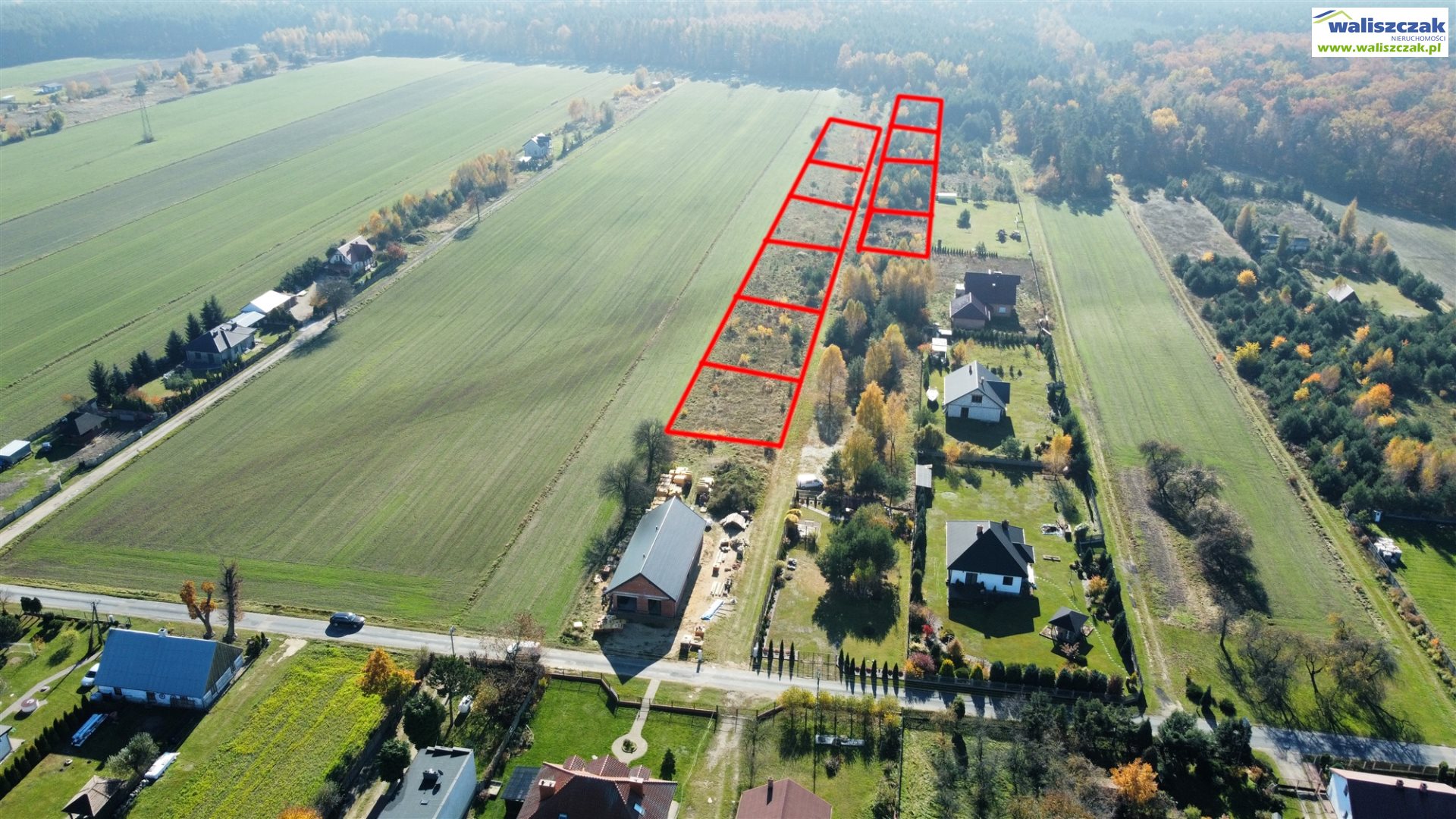 Działka budowlana i rekreacyjna 1 000 m², Lubiaszów, Nowy Lubiaszów