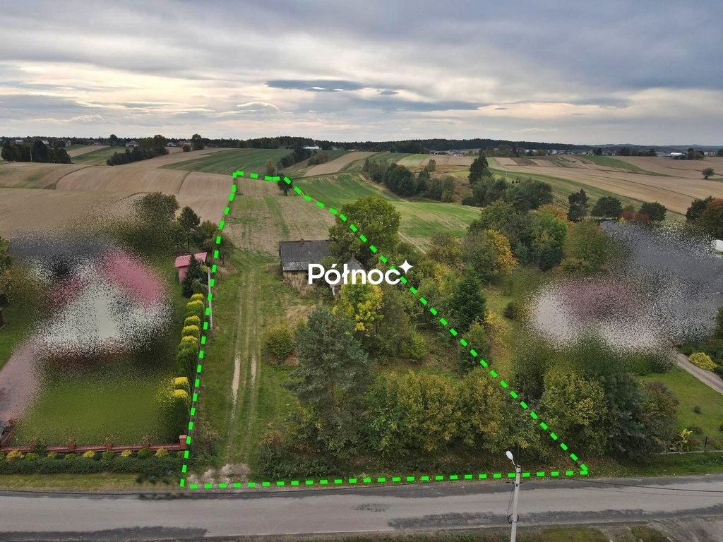 Działka budowlana 1,73 ha, Kąpiele Wielkie