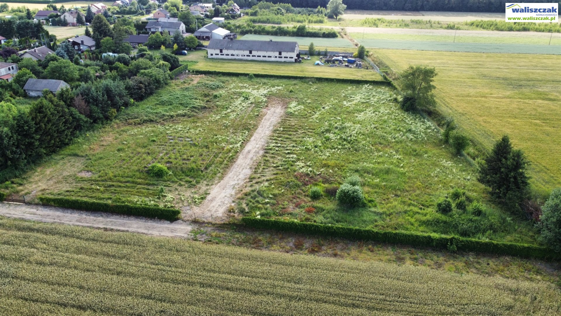 Działka budowlana 1 088 m², Koło