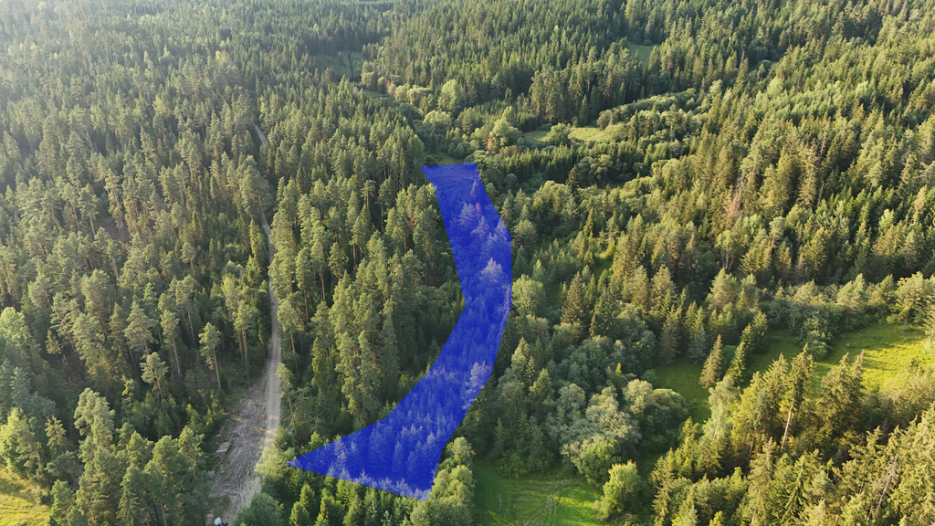 Działka budowlana 9 238 m², Podwilk