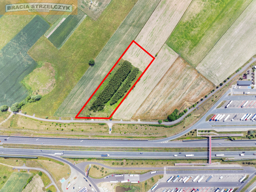 Działka inwestycyjna 9 700 m², Holendry Baranowskie