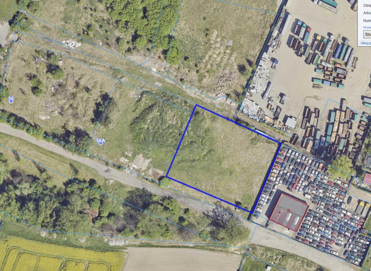 Działka budowlana 2 842 m², Tychy