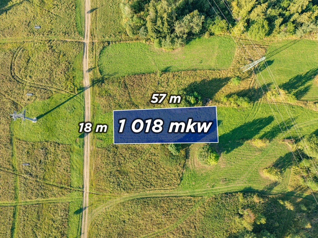 Działka rolna 1 018 m², Bukowina Tatrzańska