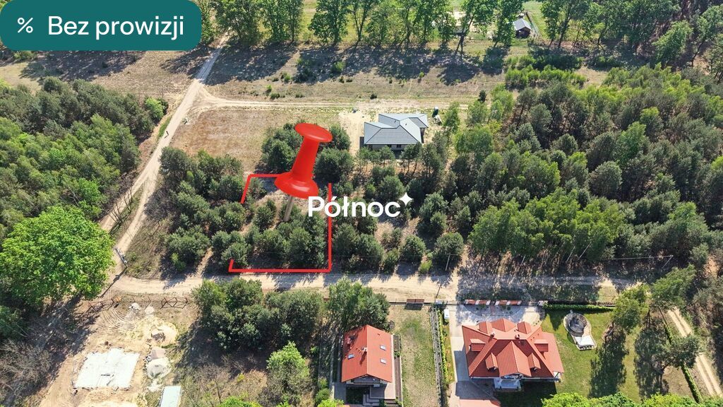 Działka budowlana 900 m², Dobczyn