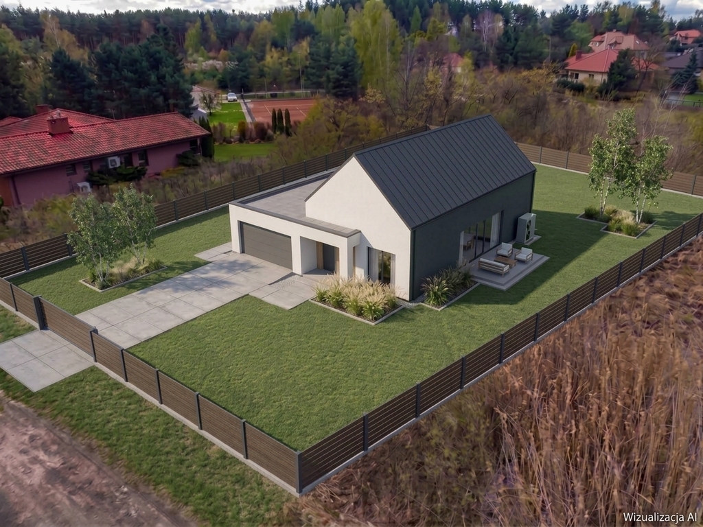Działka budowlana 1 404 m², Bukowiec