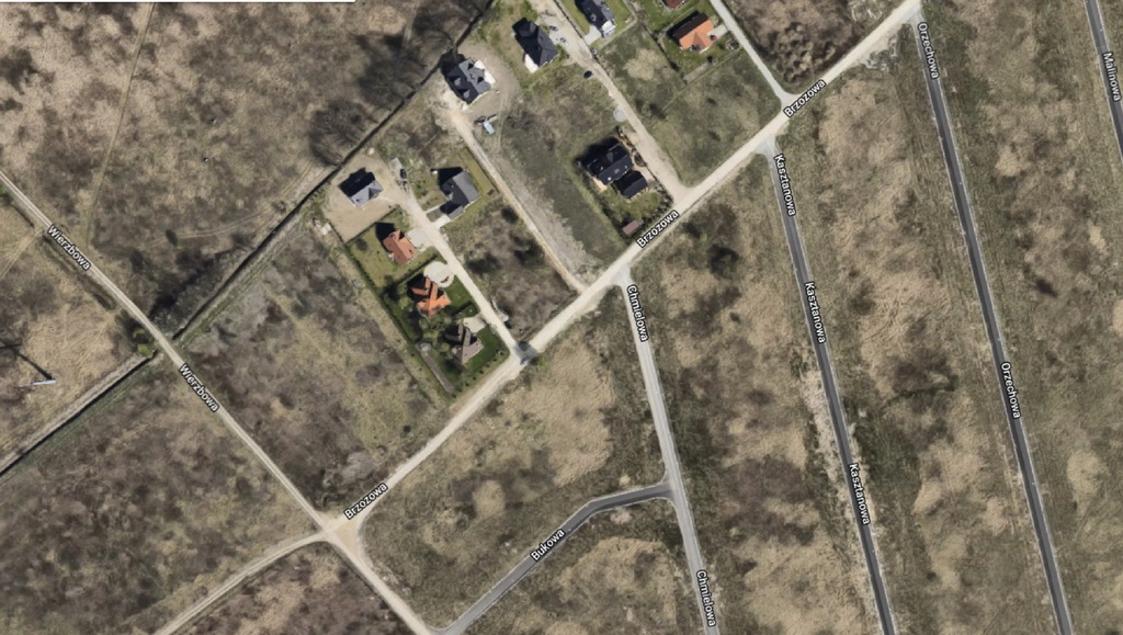 Działka budowlana 9 800 m², Szczodre