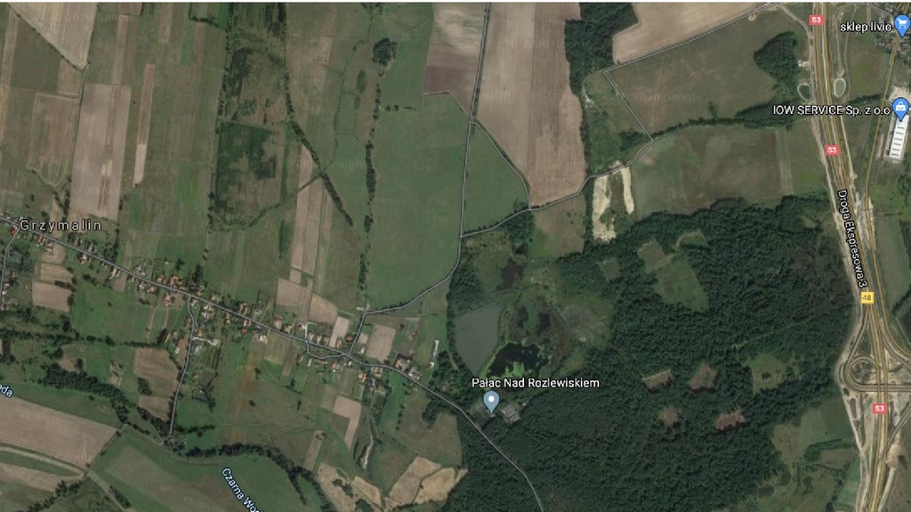 Działka rolna 1,57 ha, Grzymalin