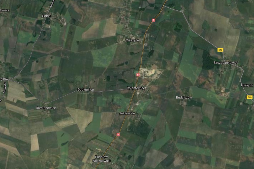 Działka budowlana 1 489 m², Jaszowice