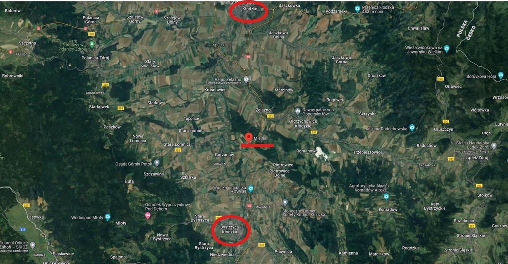 Działka budowlana 5 700 m², Mielnik