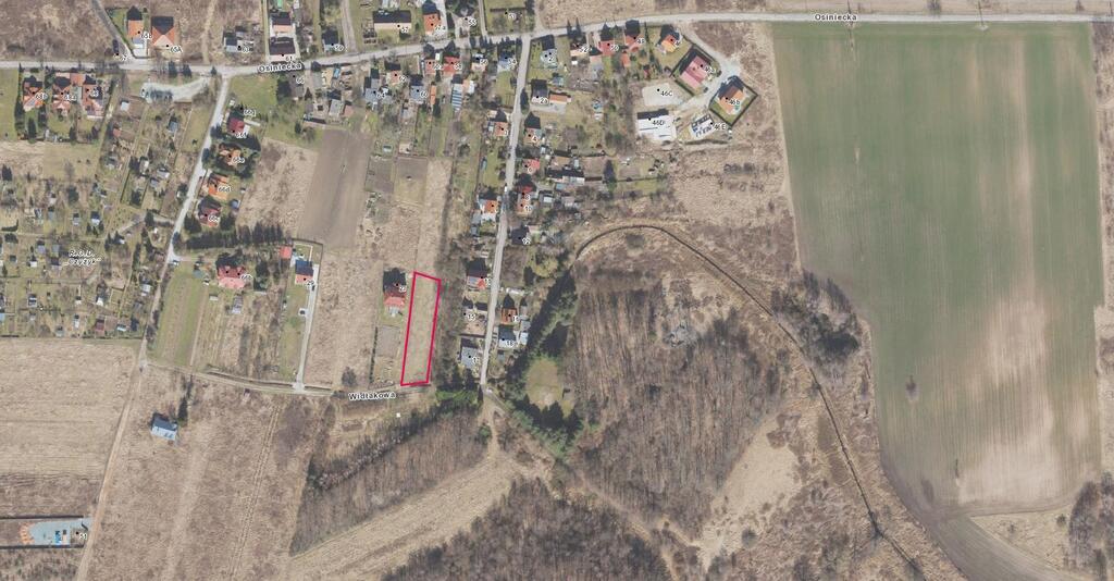 Działka budowlana 1 509 m², Wrocław, Jerzmanowo