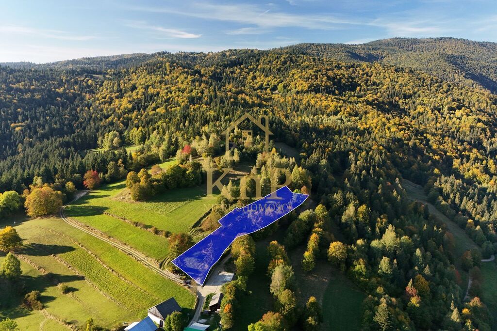 Działka budowlana 2 689 m², Łopuszna