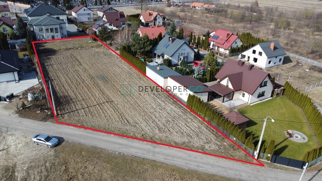 Działka budowlana 1 889 m², Siedlce