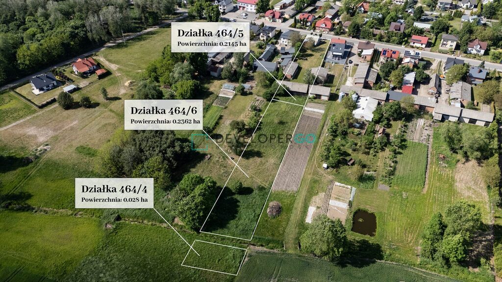 Działka budowlana 4 787 m², Żyrzyn