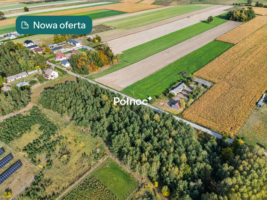 Działka budowlana 1 812 m², Rzeczyca