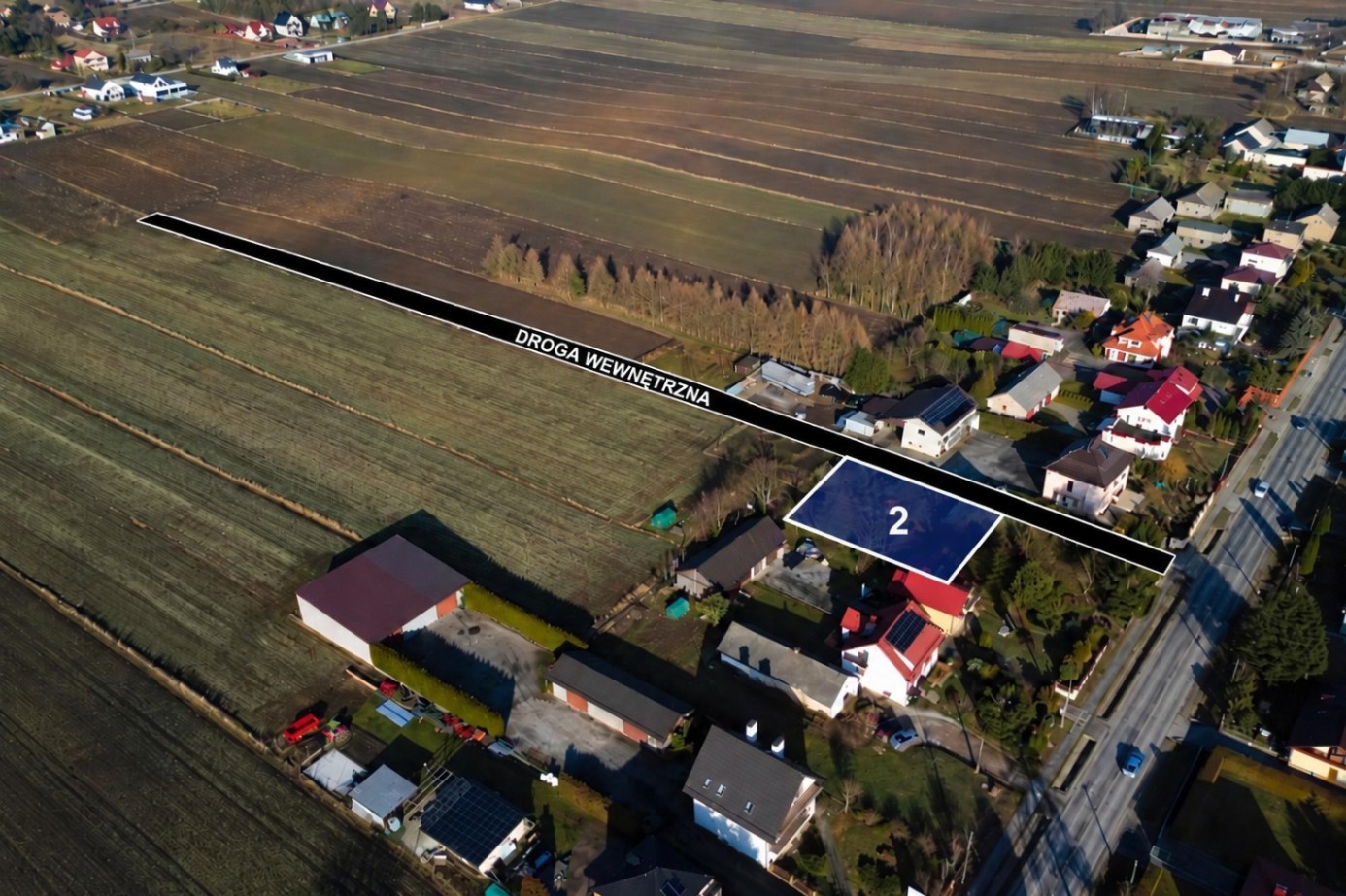 Działka budowlana 970 m², Miechów