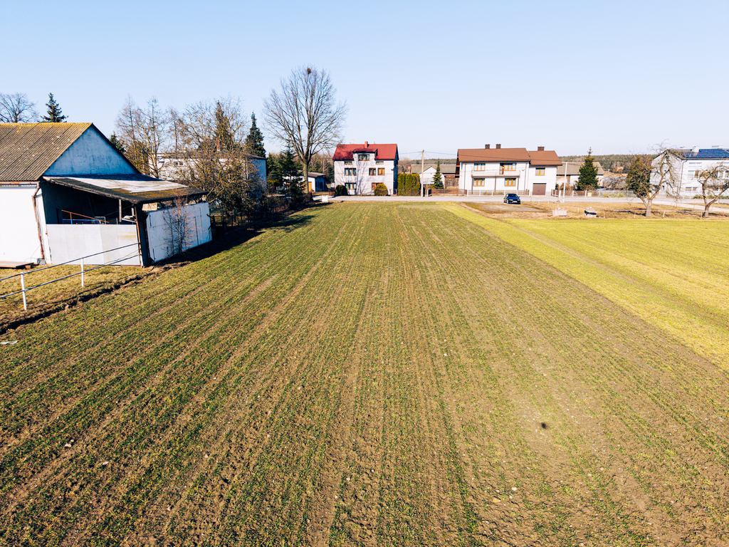 Działka budowlana 1 502 m², Raków