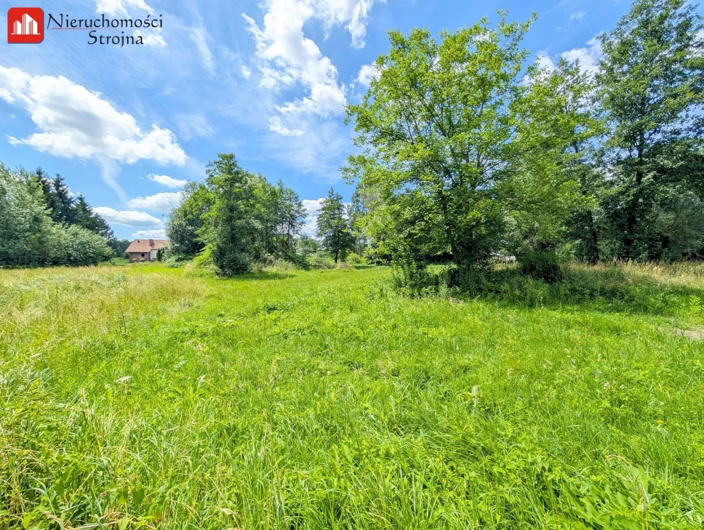 Działka budowlana 1 437 m², Zabłocie