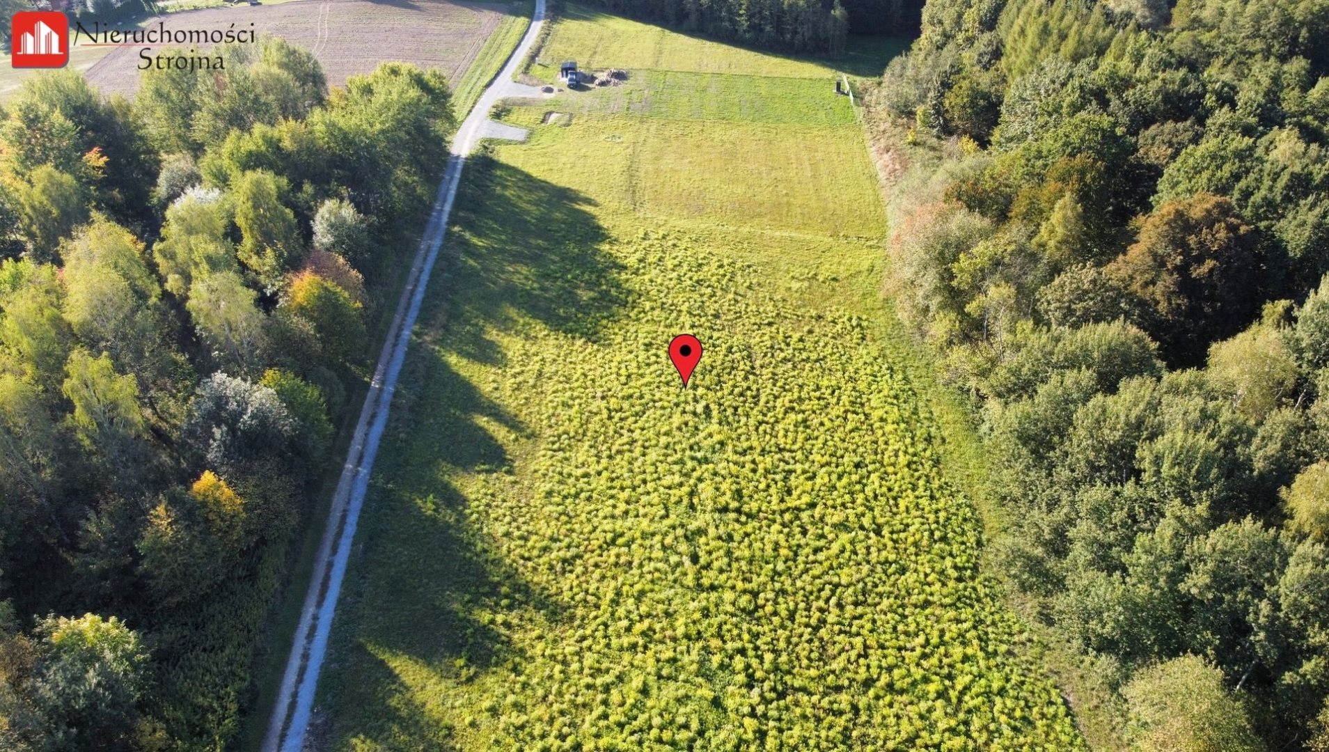 Działka budowlana 2 582 m², Grajów