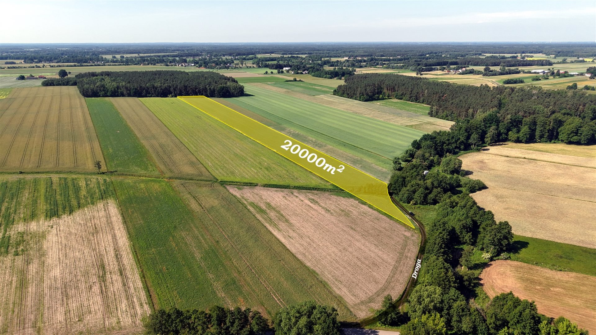 Działka rolna 2 ha, Modzele-Bartłomieje
