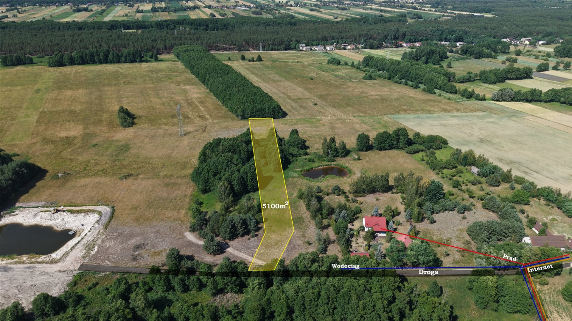 Działka rolna 5 100 m², Radziwiłka