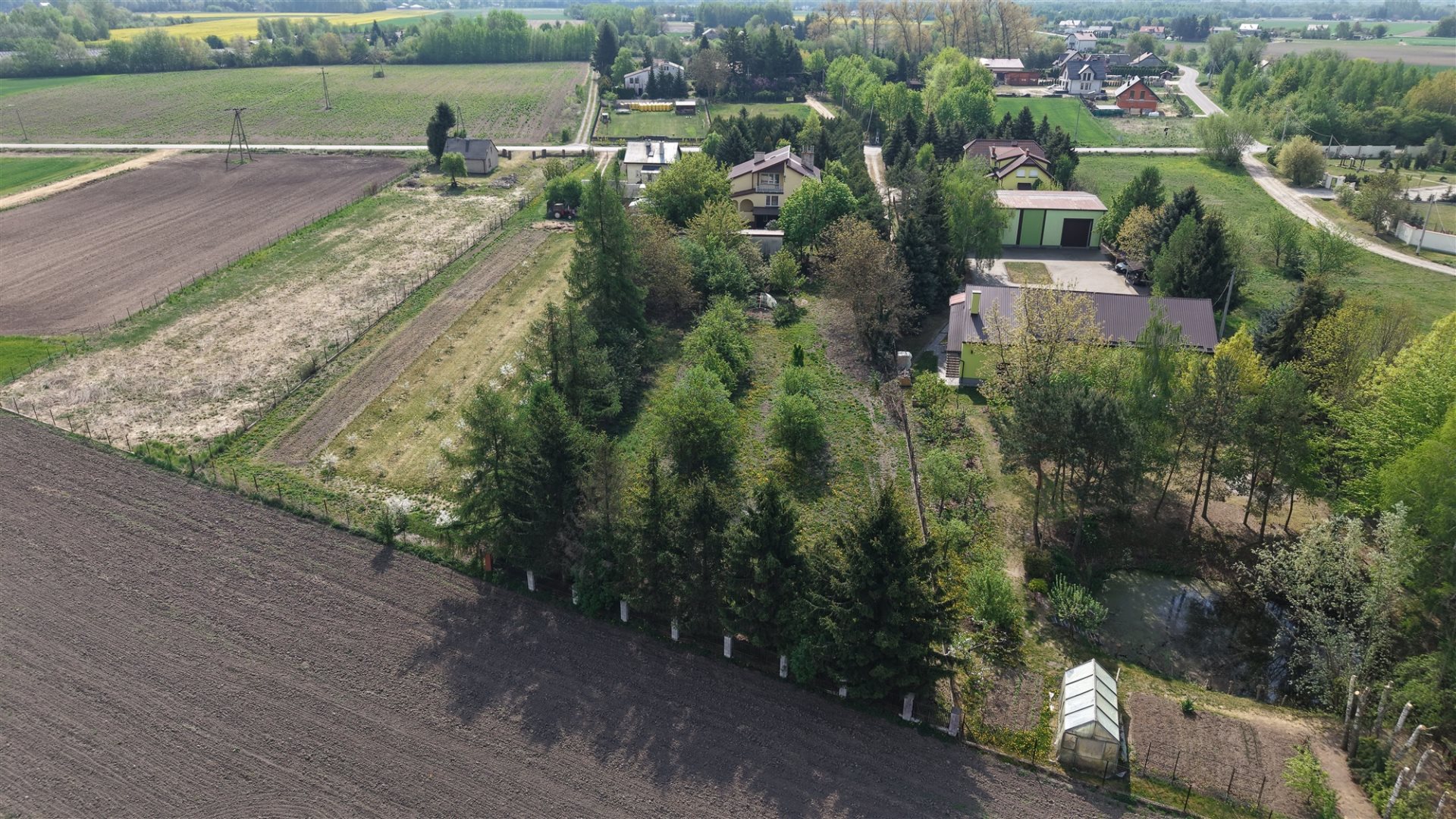 Działka budowlana 2 107 m², Pilitowo