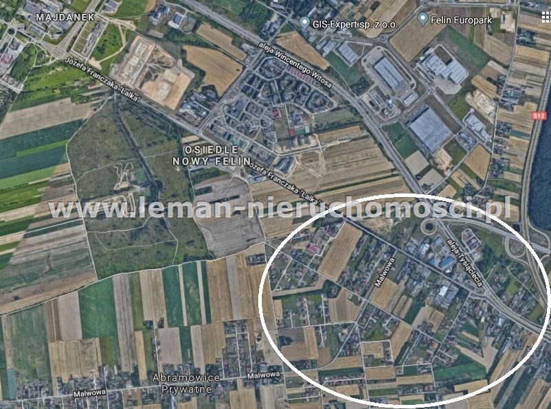 Działka budowlana 4 869 m², Kalinówka