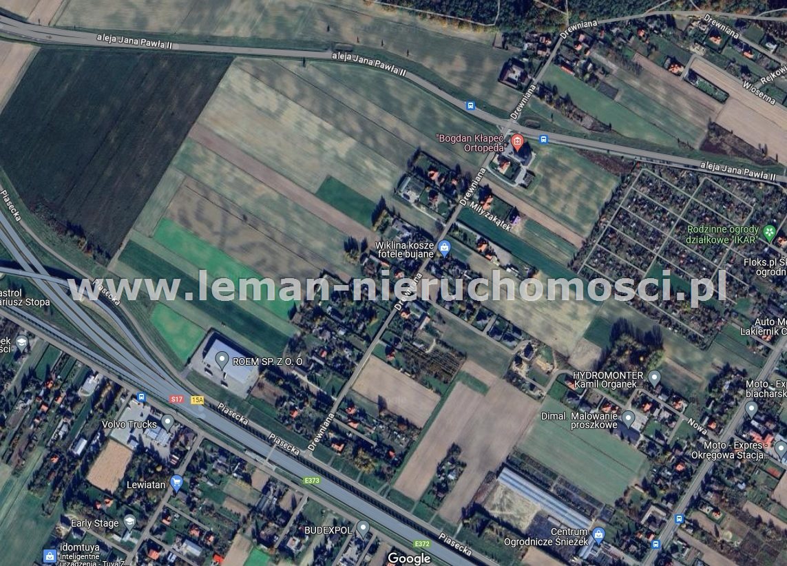 Działka inwestycyjna 1 760 m², Świdnik