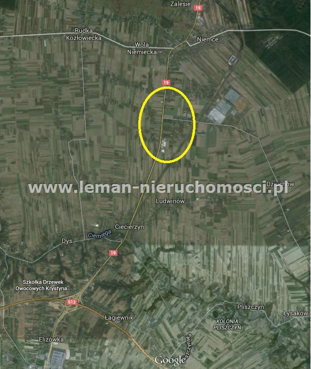 Działka budowlana 7 246 m², Niemce