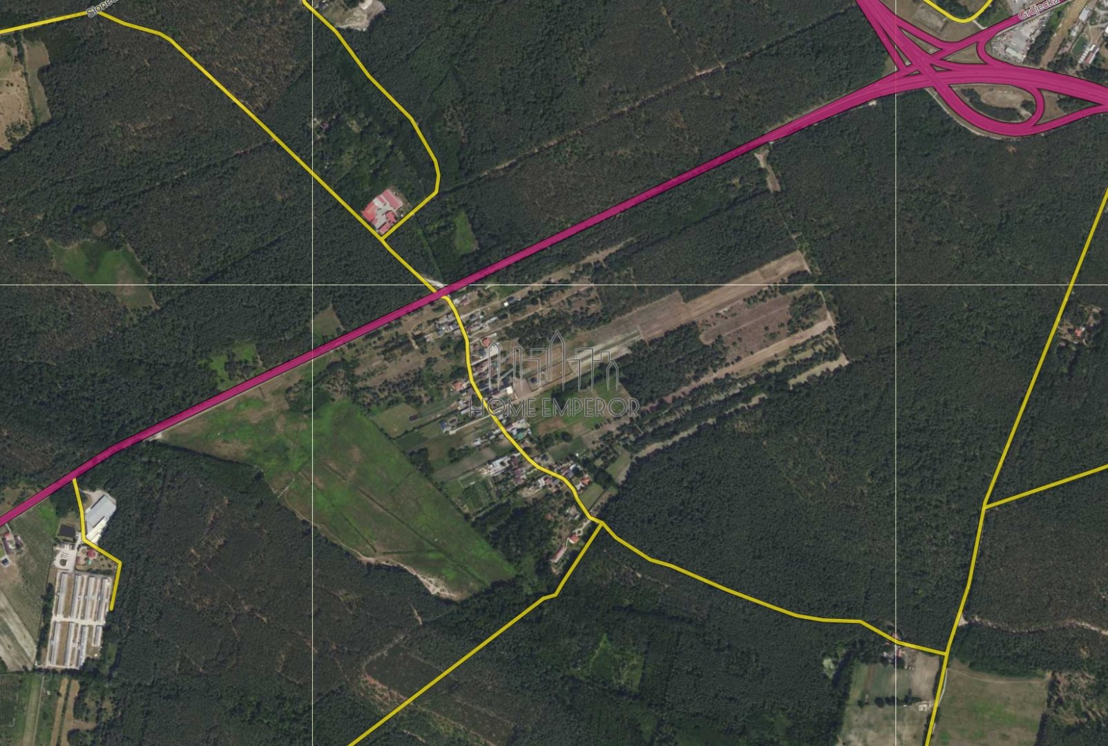 Działka budowlana i inwestycyjna 2,1 ha, Karolina