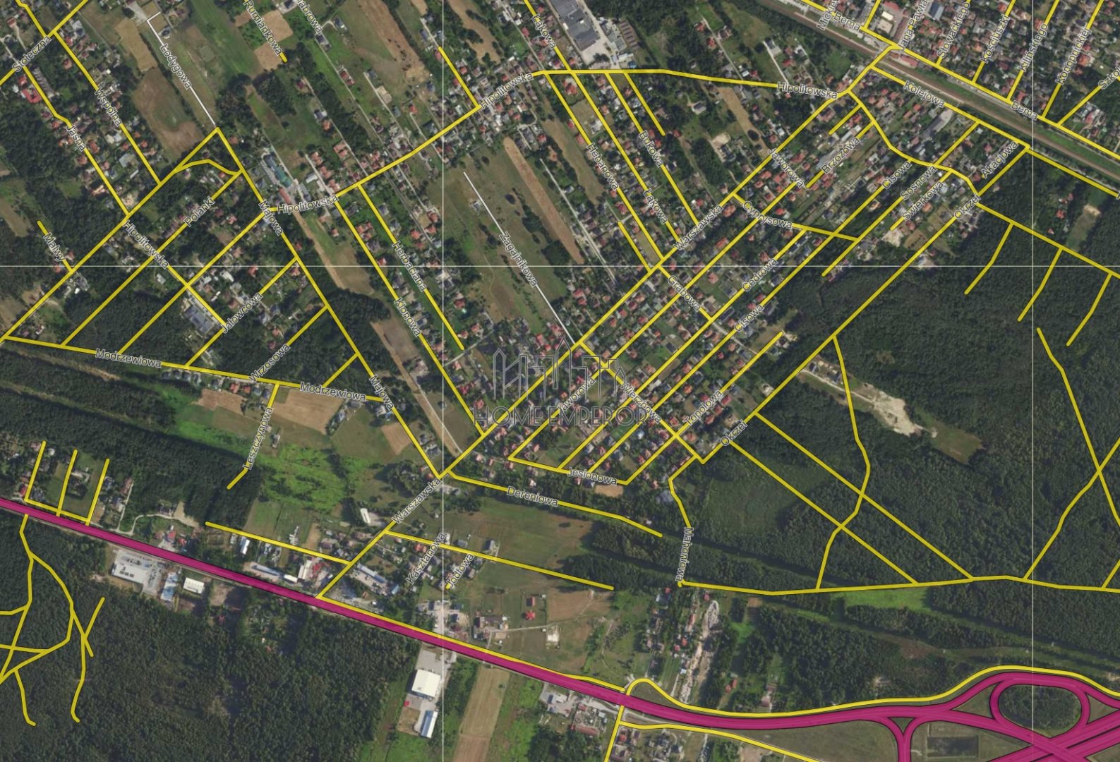 Działka budowlana i inwestycyjna 1 785 m², Hipolitów