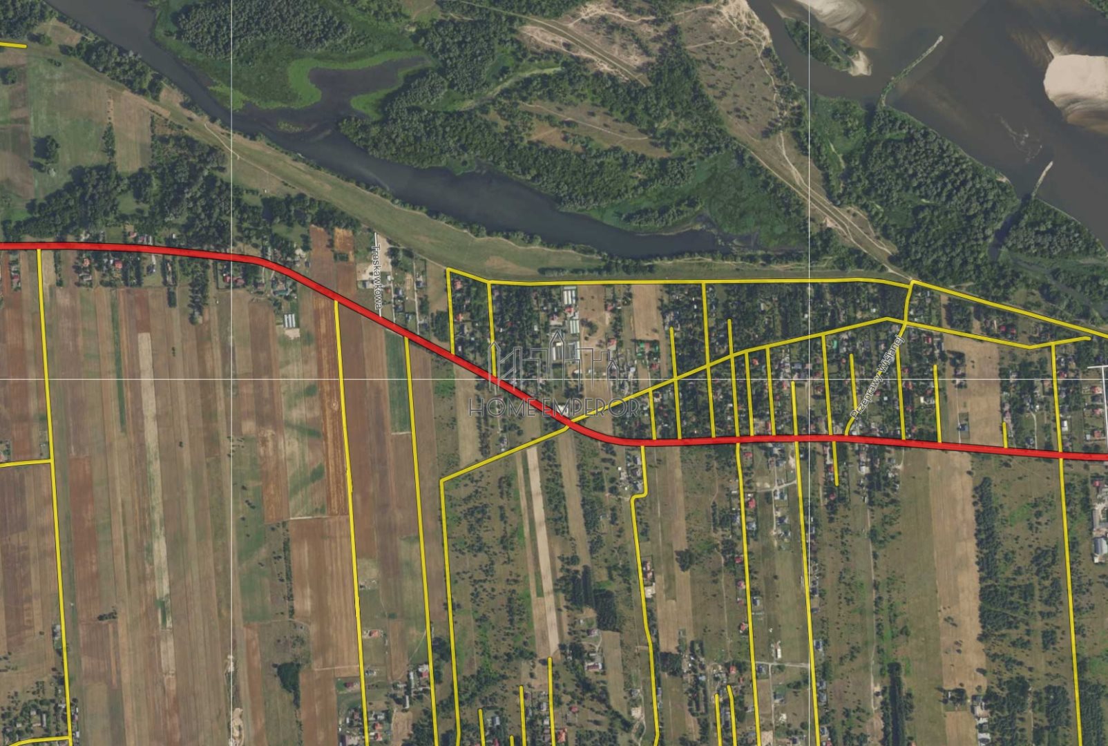 Działka budowlana 1 110 m², Nowe Grochale